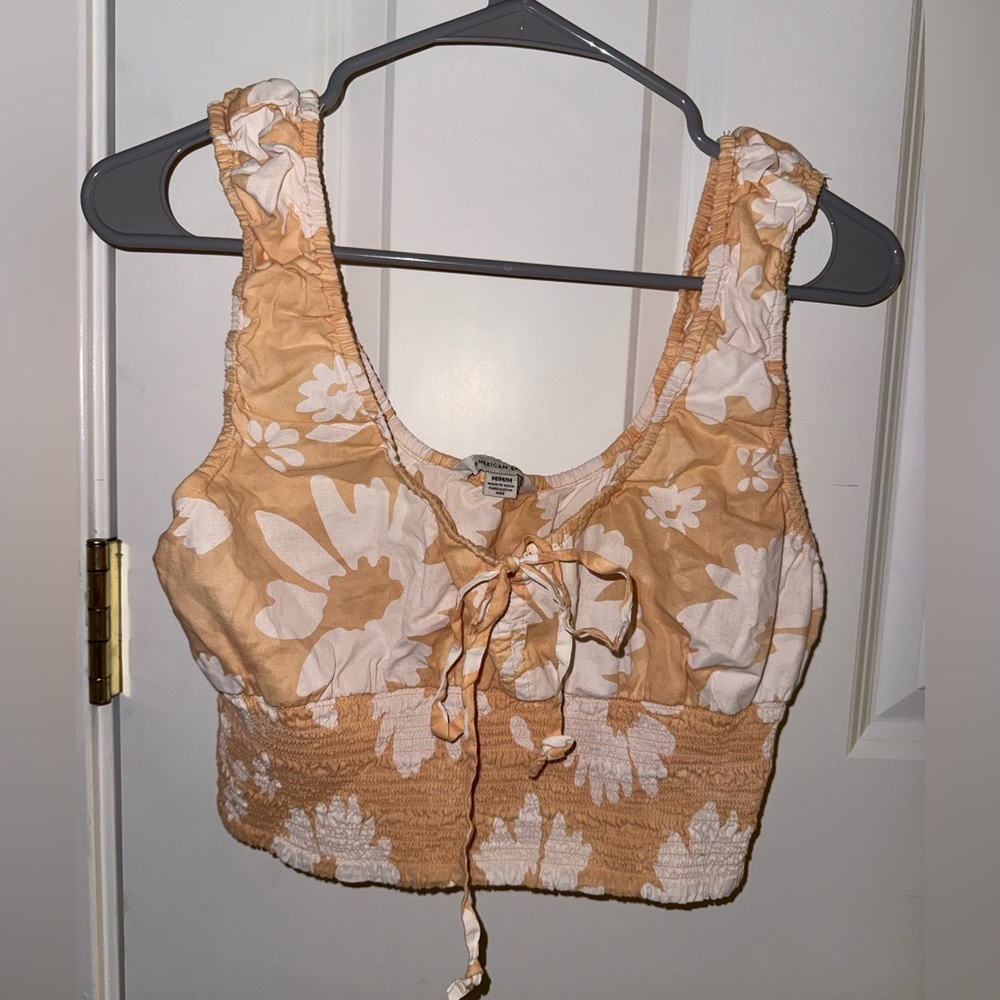 Women’s Orange Beach Summer Top